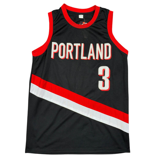 Signed Portland Trail Blazers Damon Stoudamire Jersey Sz XL