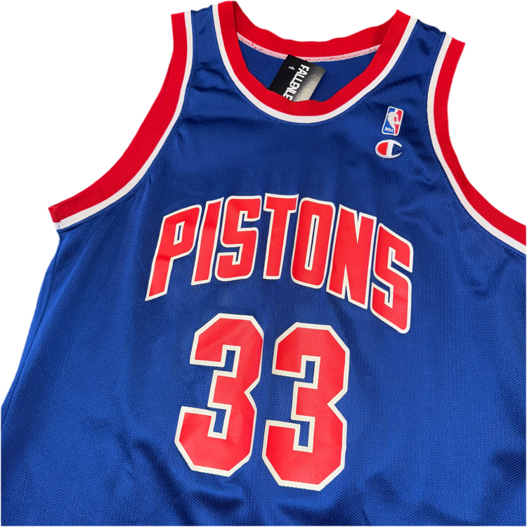 Champion Detroit Pistons Grant Hill Jersey Sz XL