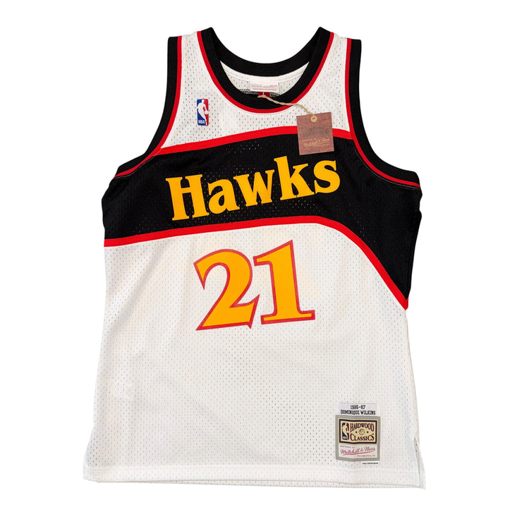 NWT Mitchell & Ness Atlanta Hawks Dominique Wilkins Jersey Sz L
