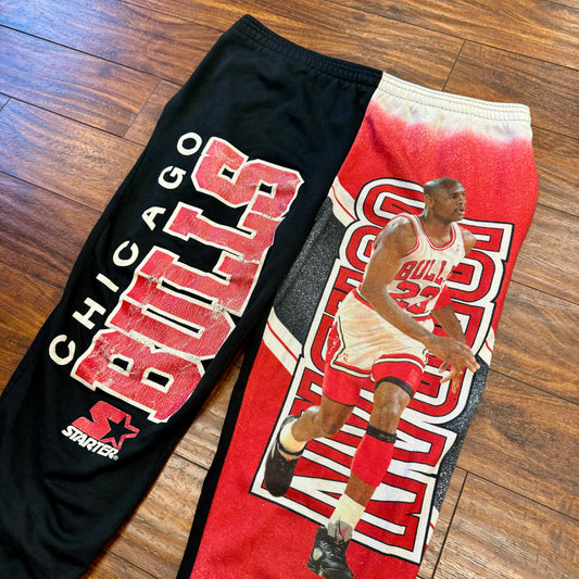 Starter 90's Bulls Michael Jordan Sweats Sz L