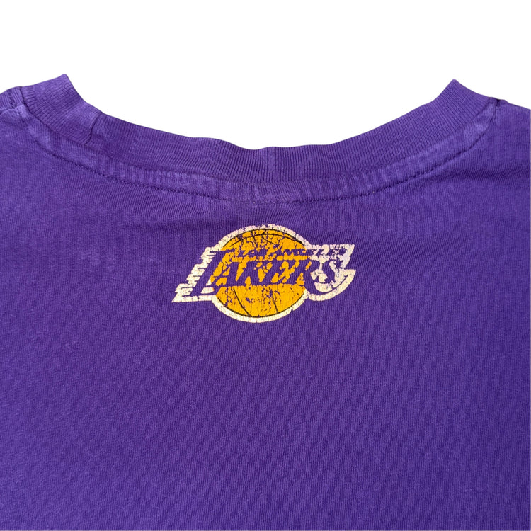 Ultra Game Los Angeles Lakers Crop Top Sz M