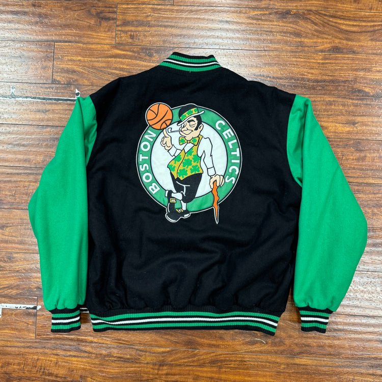 Jeff Hamilton Boston Celtics Reversible Jacket Sz XL