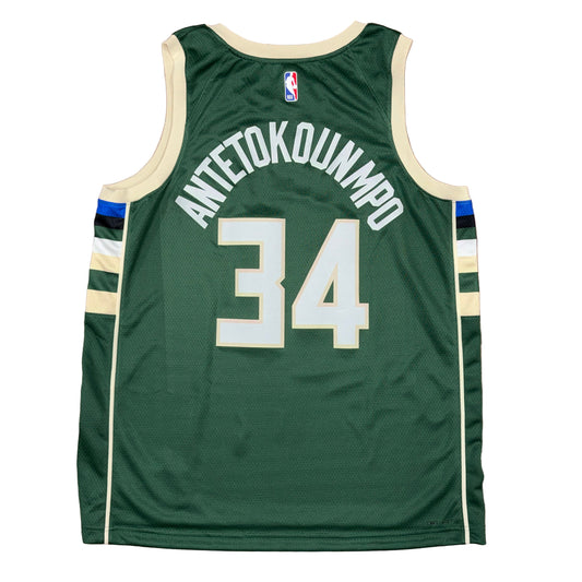 NWT Nike Milwaukee Bucks Giannis Antetokounmpo Jersey Sz XL