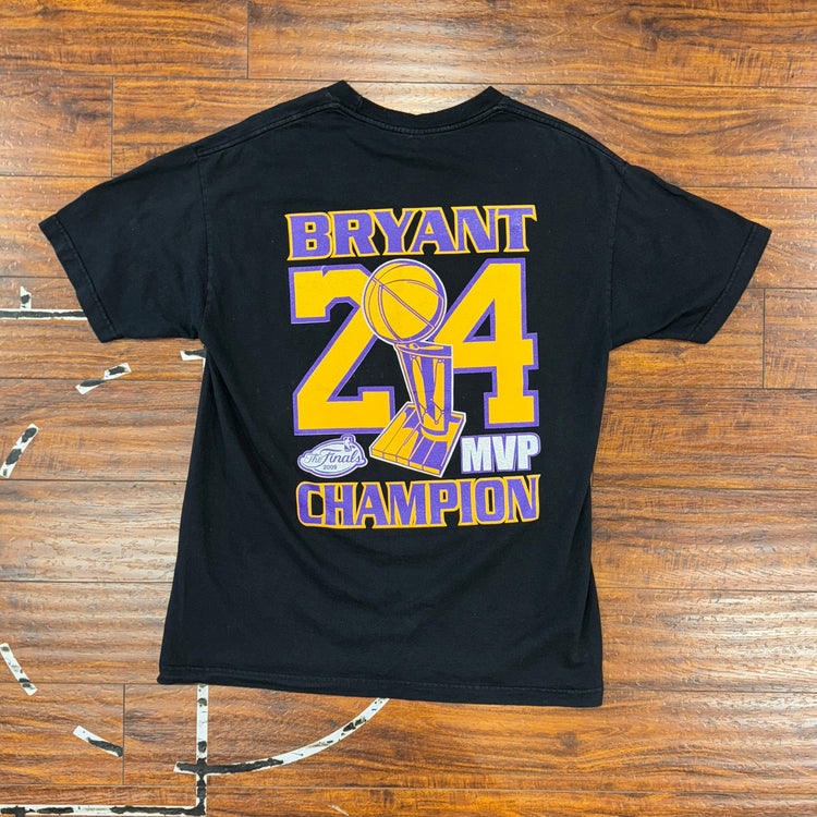 2009 LA Lakers Champs Tee Sz L