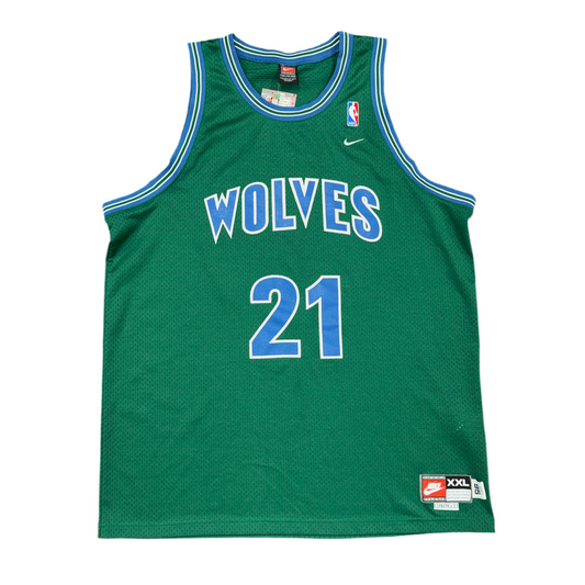 Nike Minnesota Timberwolves Wolves Kevin Garnett Jersey Sz 2X