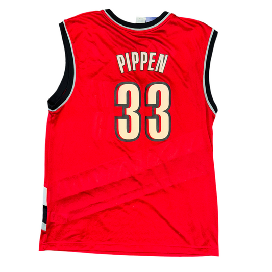 NWT Reebok Portland Trail Blazers Scottie Pippen Jersey Sz L