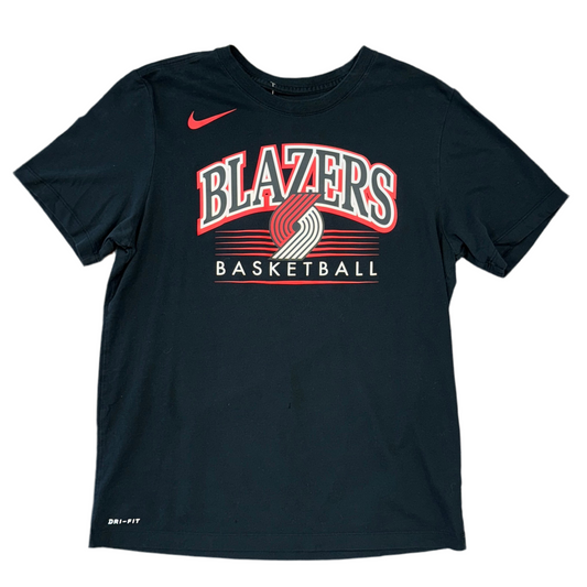 Nike Portland Trail Blazers Basketball Tee Sz M