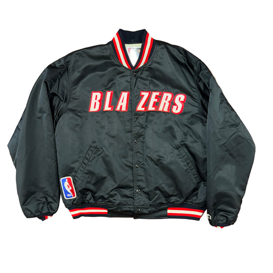 Starter 80's Satin Portland Trail Blazers Jacket Sz 3X