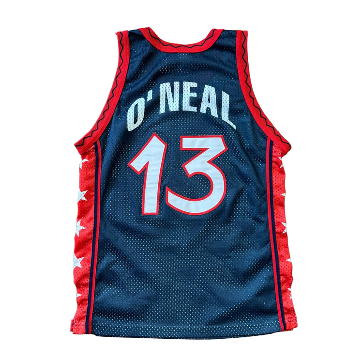 Champion Authentic 1996 USA Shaq Jersey Sz L