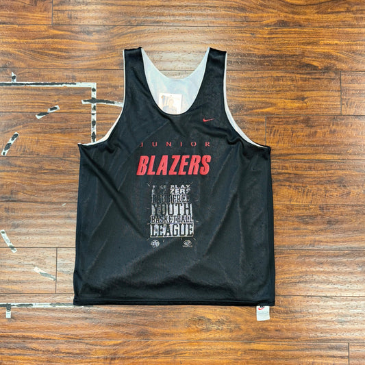 Nike Jr Portland Trail Blazers B&G Club Jersey Sz L