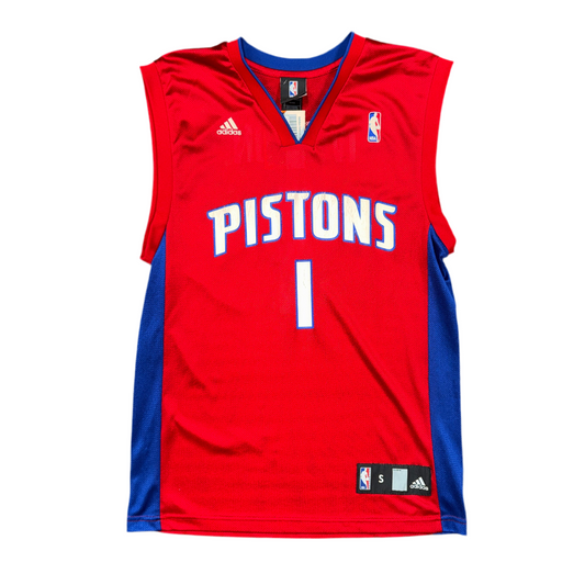 Adidas Detroit Pistons Allen Iverson Jersey Sz S