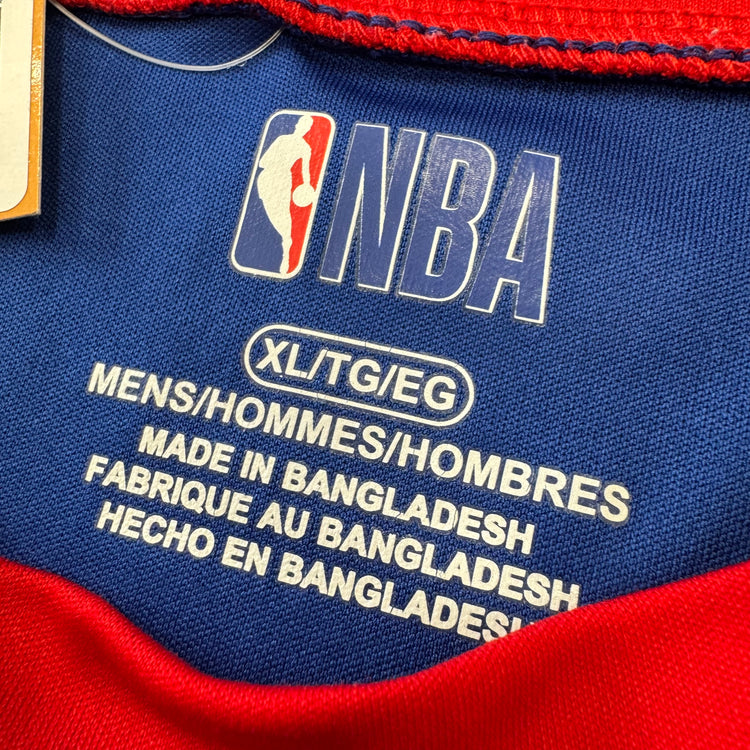 NBA Phila 76ers Shooting Shirt Sz XL