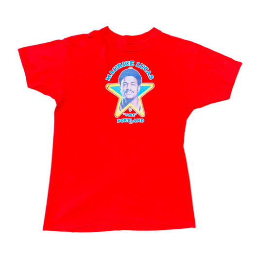Hanes Portland Trail Blazers Maurice Lucas Tee Sz XL