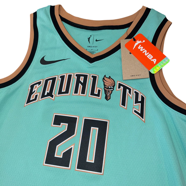 Nike New York Liberty Equality Sabrina Ionescu Jersey Sz M