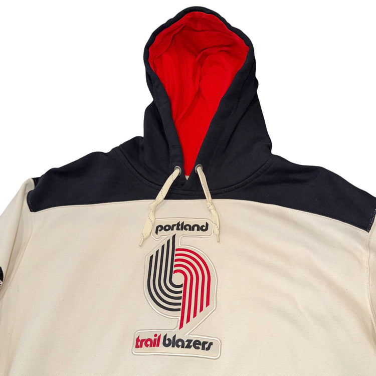 Majestic Hardwood Classics Portland Trail Blazers Hoodie Sz 2X