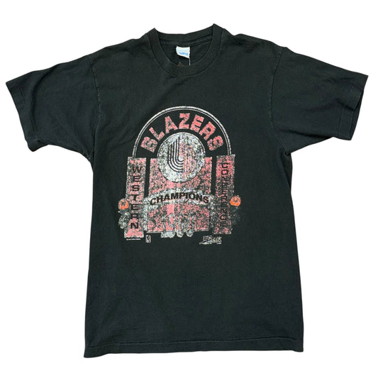 Salem Sportswear Portland Trail Blazers 1990 WCF Champs Sz L