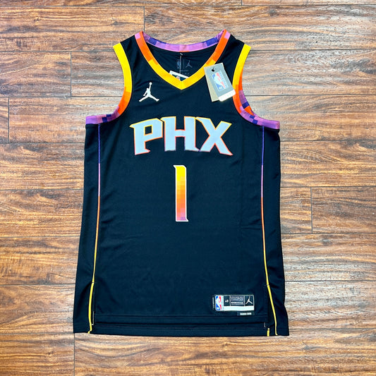 NWT Nike Phoenix Suns Devin Booker Statement Edition Jersey Sz L