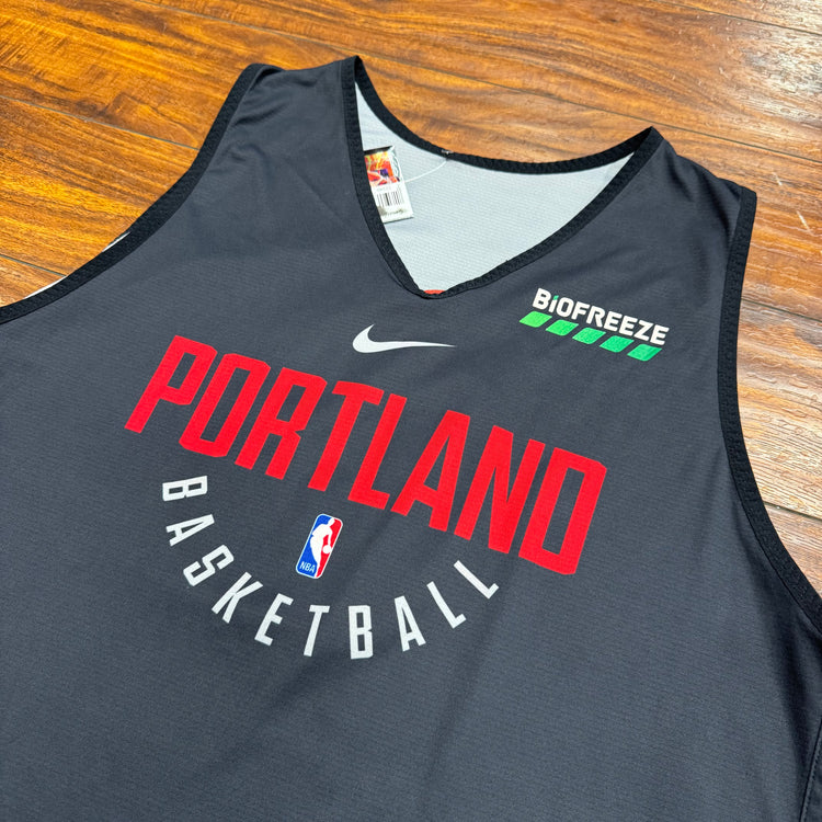 Nike 2018 Team Issued Blazers Georgios Papagiannis Practice Jersey Sz 2X + 2”