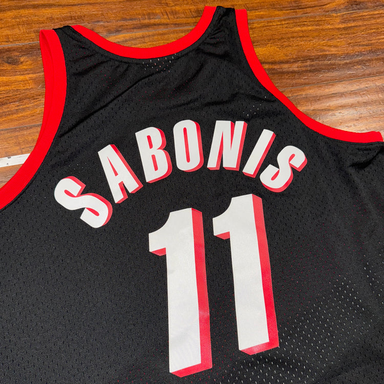 NWT MN Portland Trail Blazers Arvydas Sabonis Jersey Multiple Sizes