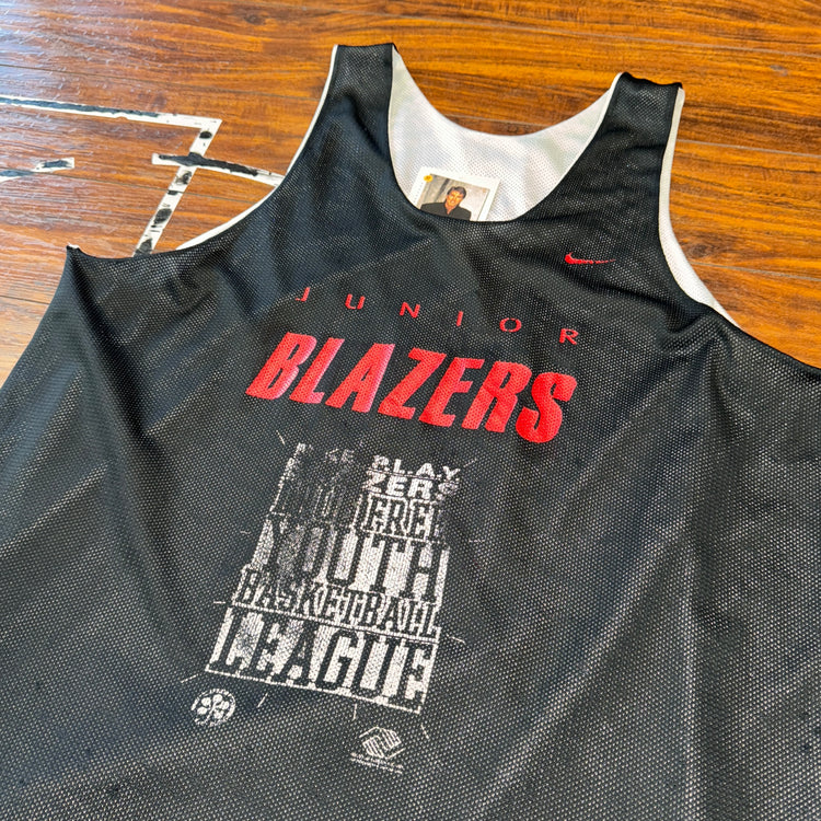 Nike Jr Portland Trail Blazers B&G Club Jersey Sz L