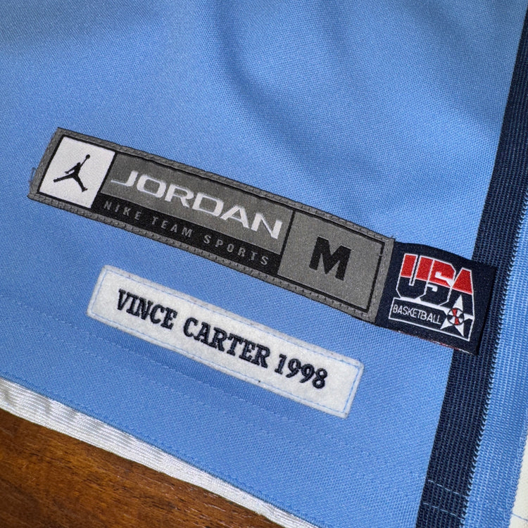 Jordan UNC/USA Vince Carter Reversible Jersey Sz M