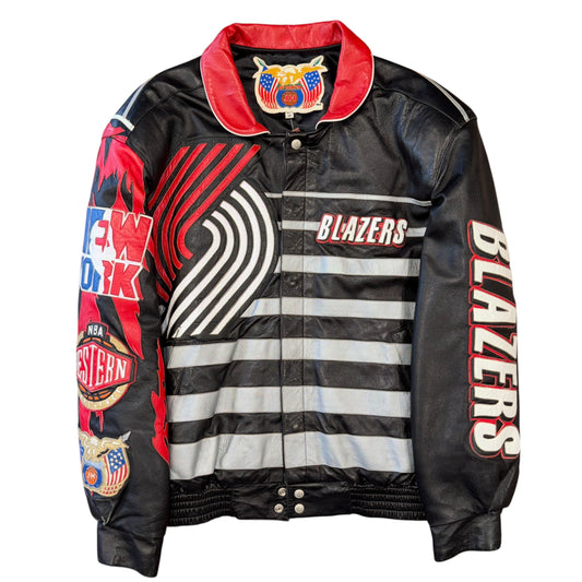 Jeff Hamilton NY Exclusive Portland Trail Blazers Jacket Sz M
