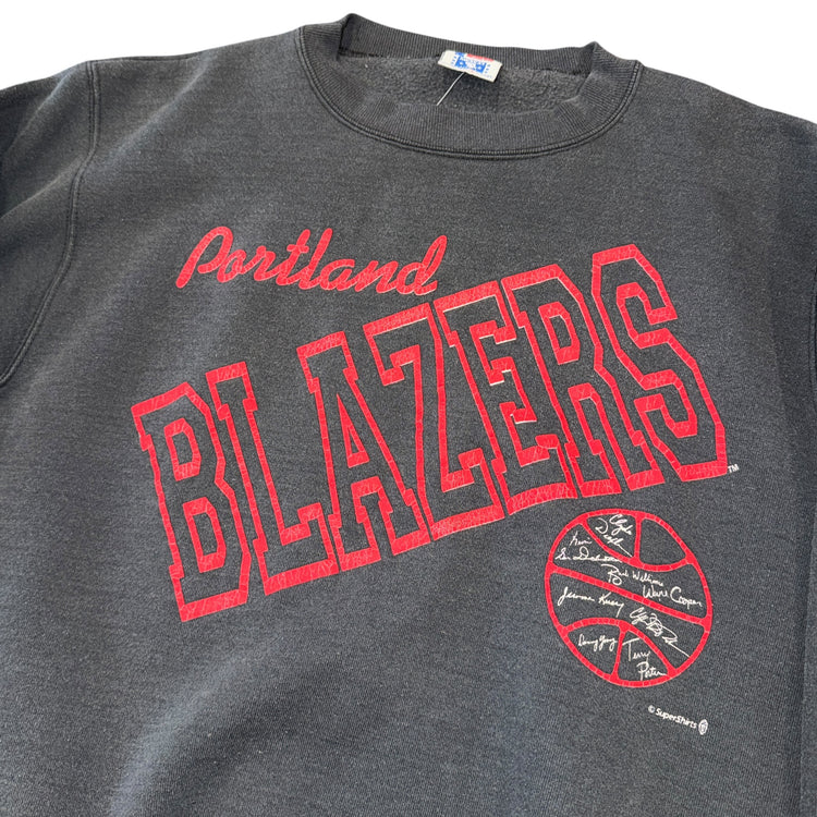 90's Portland Trail Blazers Crew Sz L