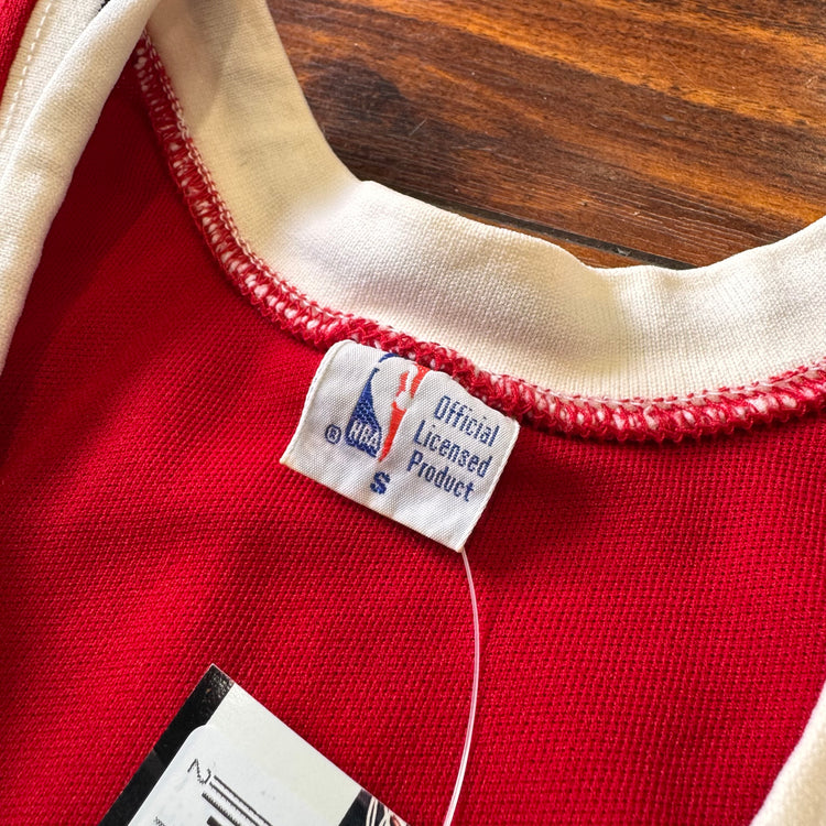 Sand-Knit 80's Bulls Michael Jordan Jersey Sz S