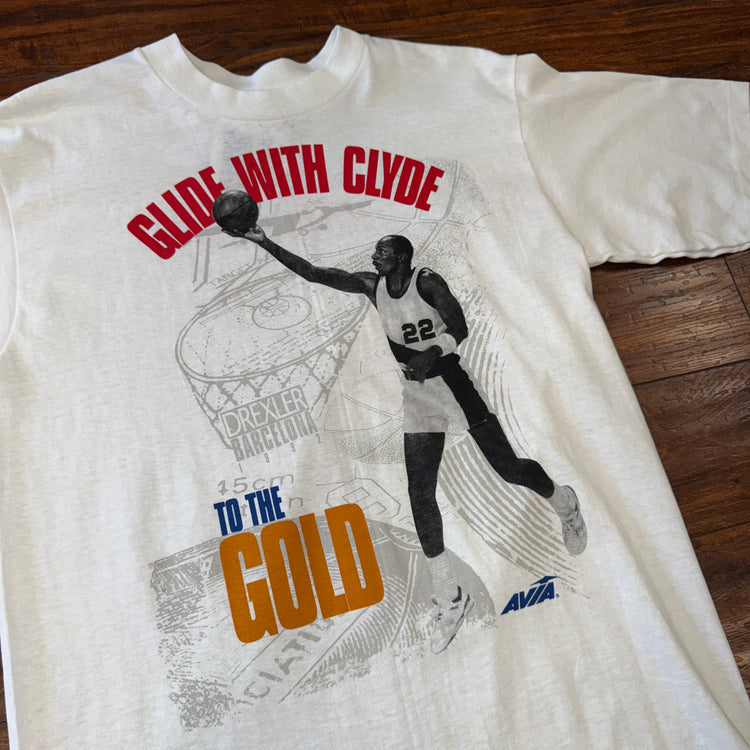 NWT Glide With Clyde Barcelona Tee Sz L