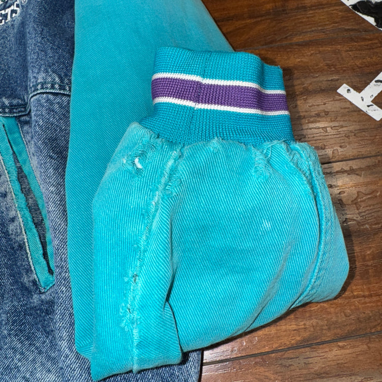 90’s Starter Charlotte Hornets Denim Jacket Sz M