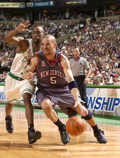 Champion 90’s Authentic New Jersey Nets Jason Kidd Away Jersey Sz 3X