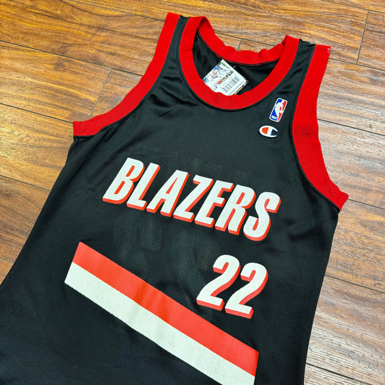 Champion Blazers Clyde Drexler Jersey Sz M