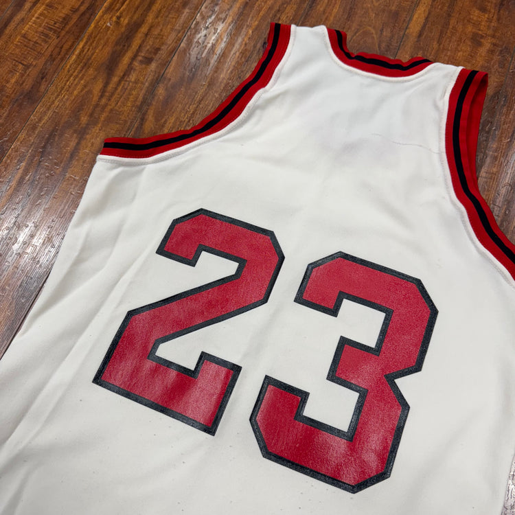 Sand-Knit Chicago 80's Michael Jordan Jersey Sz L