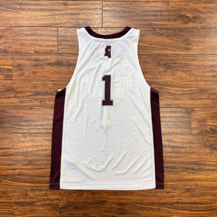 Adidas Mississippi State Team Issued Jersey Sz M