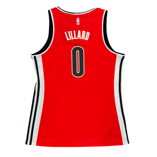 NWT NBA4Her Portland Trail Blazers Damian Lillard Jersey Sz M