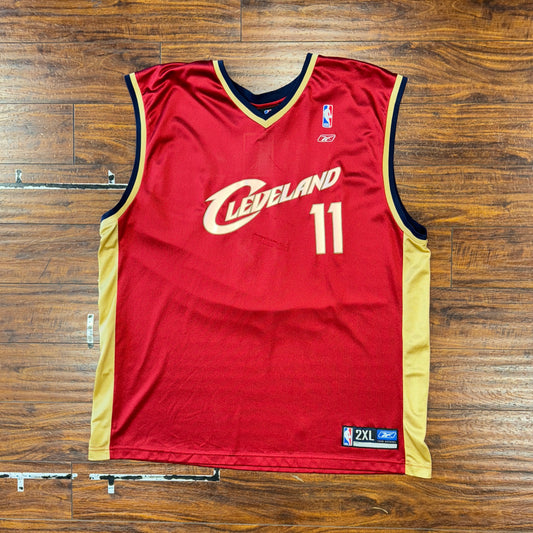 Reebok Cleveland Cavaliers Zydrunas Ilgauskas Jersey Sz 2X