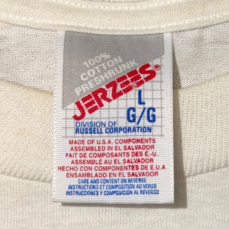 Jerzees 1997 Chicago Bulls Champs Tee Sz L