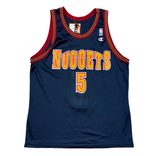 Champion Denver Nuggets  Jalen Rose Jersey Sz XL