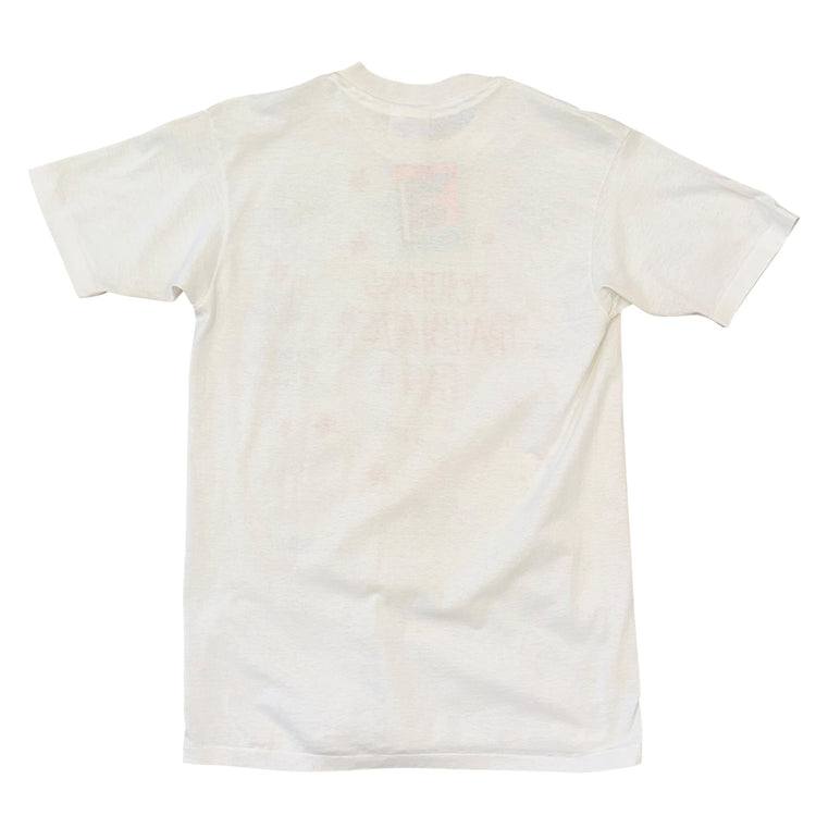 90's Portland Trail Blazers Puff Print Tee Sz M