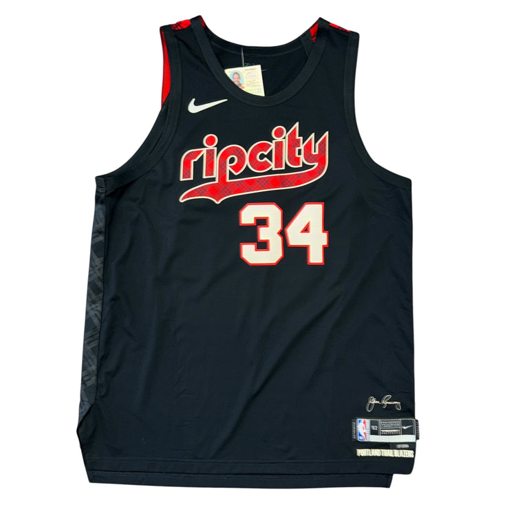 Nike Authentic 2023-24 City Edition Portland Trail Blazers Jabari Walker Jersey Sz XL