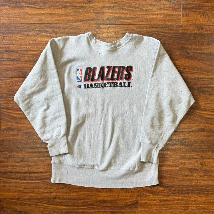 Champion 90's Blazers Ash Crewneck Sz XL