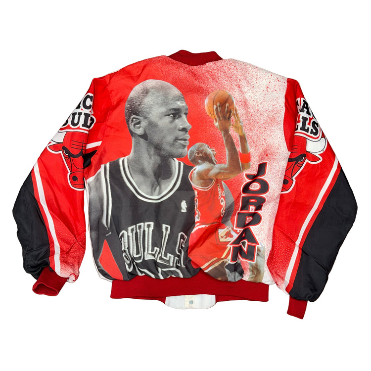 Chalk Line Chicago Bulls Michael Jordan Jacket Sz L