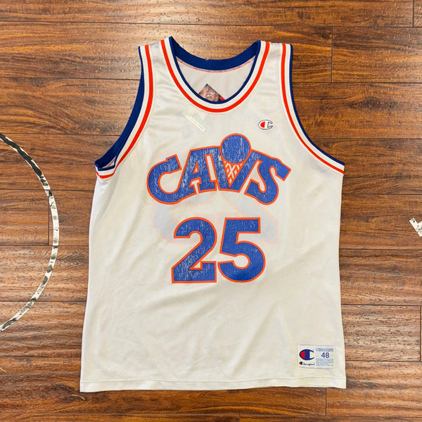 Vintage Champion Mark Price Jersey Cleveland deals Cavaliers NBA Size 48 XL White