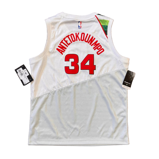NWT Nike Bucks Giannas Antetokounmpo Jersey YL
