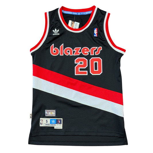 Rare Adidas Hardwood Classics Portland Trail Blazers Maurice Lucas Jersey Sz S