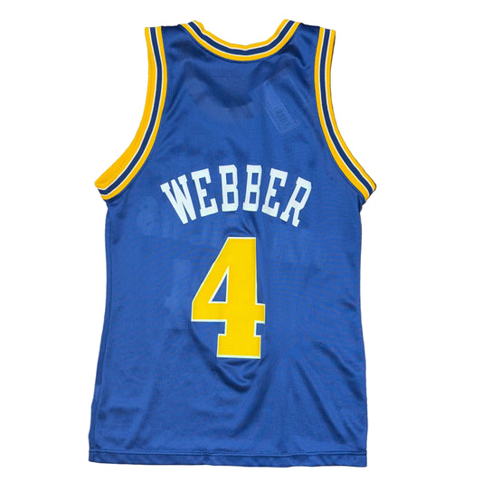Champion Golden State Warriors Chris Webber Jersey Sz S