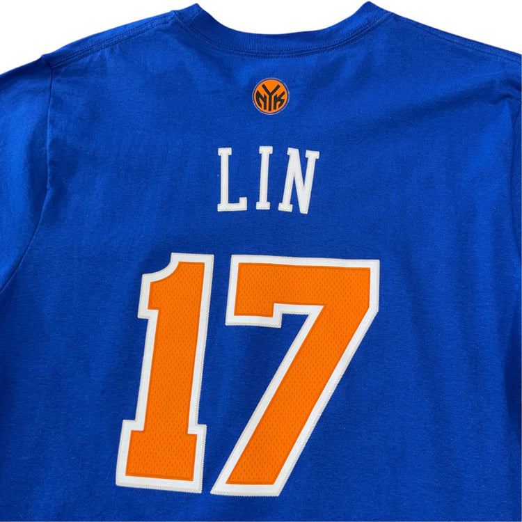 NWT Adidas New York Knicks Jeremy Lin Tee Sz XL