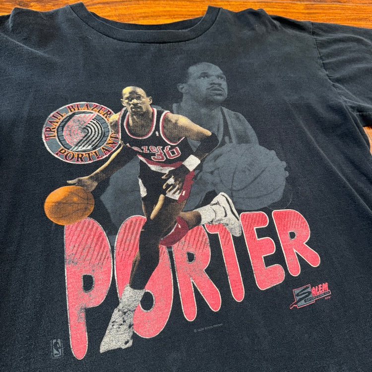 Salem Sportswear Terry Porter Graphic Tee Sz XL