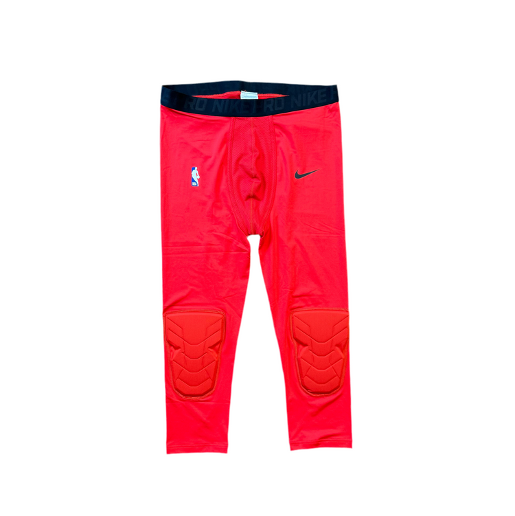 Nike Pro Hyperstrong NBA 3/4 Padded Tights Red Multiple Sizes
