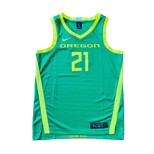 NWT Nike Oregon #21 Jersey Sz L